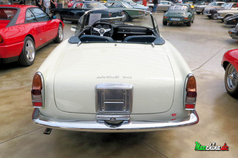 Alfa Romeo 2600 Spider (Serie 2.), Foto: Macchina.de